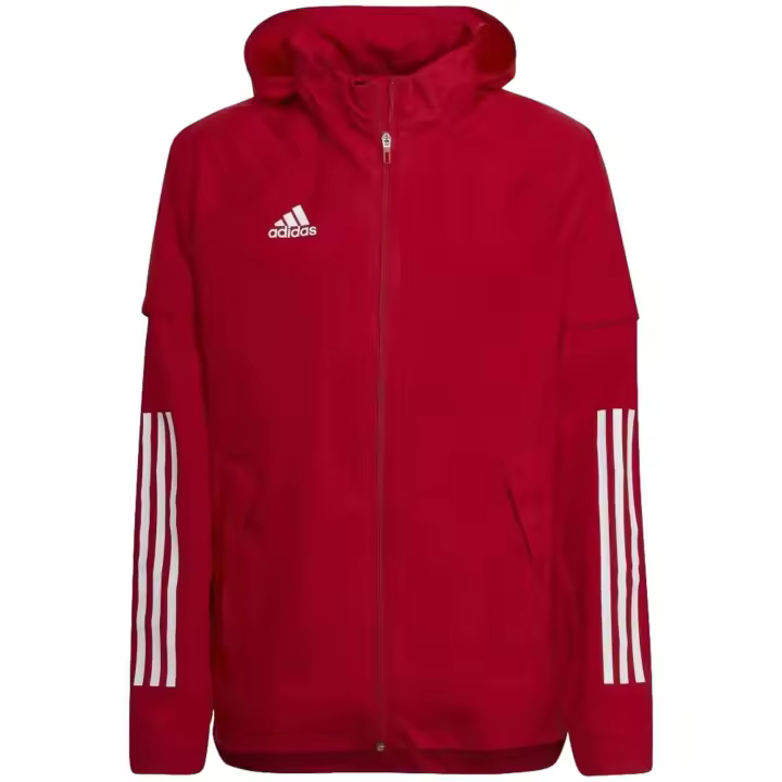 Cortaviento Adidas Condivo 20 para hombre en color rojo - 1