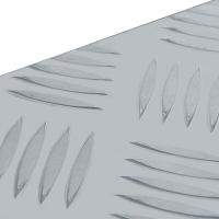 vidaXL Caja de aluminio 80,5x22x22 cm plateada - details 5