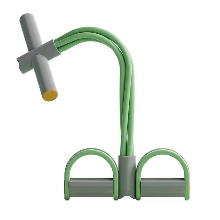 Dispositivo De Entrenamiento Con Cuerda Elástica De Resistencia 4-Tubo 6-Tubo Bandas De Resistencia Para Gimnasio Y Ejercicio Fitness Equipamiento De Ejercicio Abdominal Y Musculación - 1