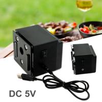 Motor De Rotisserie Para Barbacoa DC 5V Con Cable USB Accesorio De Picnic Al Aire Libre Material Metálico Velocidad 5 Rpm - details 4