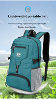 Mochila de gran capacidad para exteriores, bolsa de viaje portátil multifuncional, almacenamiento multicapa - details 8
