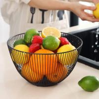 Cesta de frutas, frutero, cesta de Frutas de alambre para Cocina, frutero para encimera de Cocina, Frutas, verduras, Pan - details 2