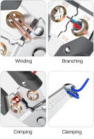 Alicates Multifuncionales Para Despojar Cable Eléctrico Herramienta De Reparación De Cables Con Cortador Y Despojador - details 3