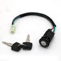 Interruptor De Encendido Con Cable Para Motocicleta Y ATV Suzuki Honda 50cc-250cc Llave De Inicio Y Cerradura De Puerta - details 0