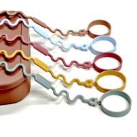 Cadena Antipérdida Para Bebé De Silicona Alimentaria Anti-Rodaje Cadena Para Chupete Juguetes Para Muelas Correa Antipérdida Para Vaso Edad 1-6 Años - details 3