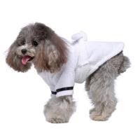 Bata De Baño Para Perros Con Gorro Ropa De Dormir Suave Para Mascotas Calienta Y Seca El Pelaje Ideal Para Perros Y Gatos Pequeños - details 18