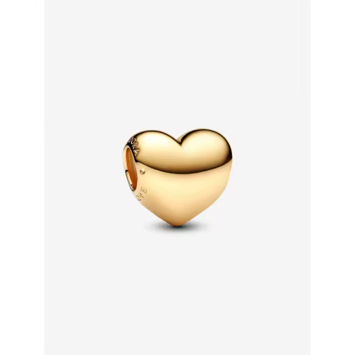Charm Pandora Grabable Corazón Be Love Recubrimiento en oro de 14k 763439C00 - 1