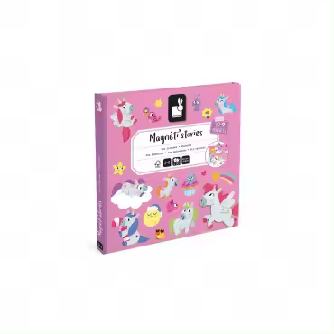 Janod Magnéti'stories Unicornios Juego Magnético - 1