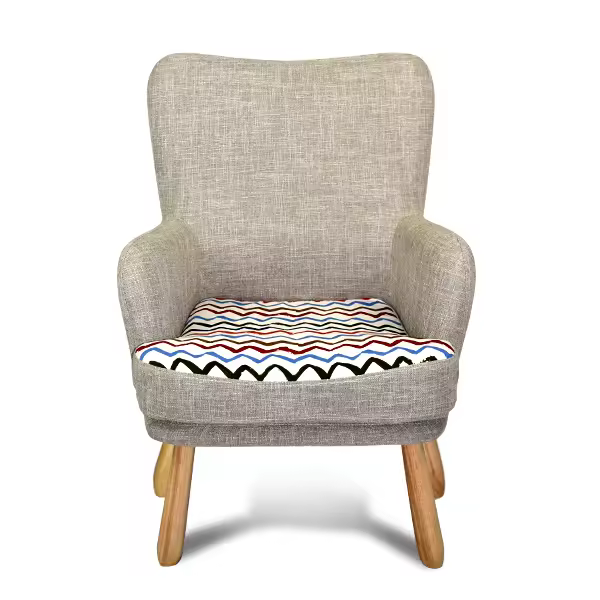 TIENDUX Sillón Infantil Mini Sofá para Niños de +3 Años con Asiento Acolchado Reposabrazos y Estructura de Madera - 1