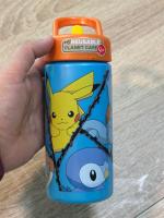 Botella de agua deportiva con pajita y asa Pokémon iniciales de 410ml - details 8