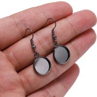 10pcs Caballete De Pendiente Redondo De 10-25mm Para Manualidades De Joyería DIY Base De Oreja Encaje De Vidrio Y Joyería De Cabeza - details 3