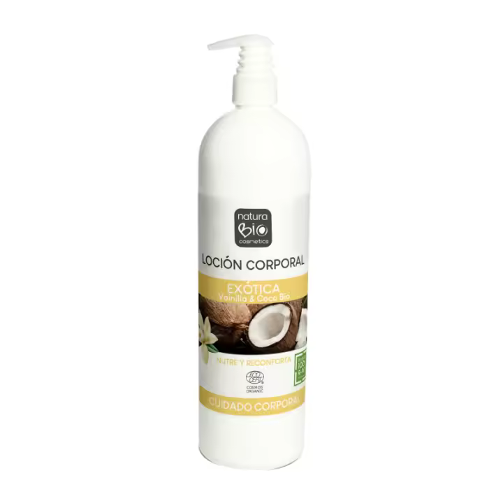 Loción Corporal Exótica Vainilla y Coco Bio 740 ml  NaturaBIO Cosmetics - 1