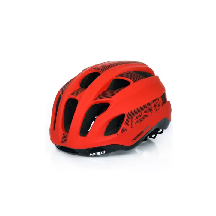NESTA Casco Nesta Helm Rojo Mate - Ligero y Transpirable - 1