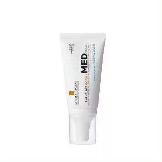 LA ROCHE-POSAY ANTHELIOS 100KA+MED CREMA 50ML - Protección solar muy alta, previene queratosis actínica y cáncer de piel, sin fragancias, no comedogénico - 1