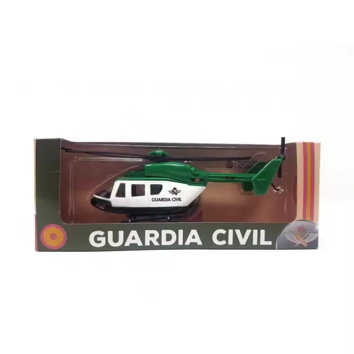 Playjocs - Vehículos de metal en miniatura coleccionables con partes de plástico de la Guardia Civil.... Motos, Coches, Furgonetas, SUVs, Helicopteros, Furgones.... Ideal para coleccionar - 1