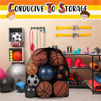 Bolsa Deportiva De Malla Grande Para Almacenar Ropa Bolsa Con Cordón Para Baloncesto Voleibol Béisbol Natación Equipamiento - details 2