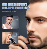 Aparato De Corte De Pelo Nasal Eléctrico Recargable Para Hombres Y Mujeres Mini Tijeras De Pelo Para Nariz Y Orejas Uso Duradero De 85 Mins - details 1