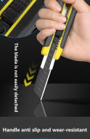 Cuchillo De Utilidad Cutter SK4 Con Mango De Plástico Y Hoja Recubierta Herramienta De Apertura De Caja De Seguridad Para Oficina Y Hogar - details 4