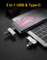 Kodak Tipo C Pendrive USB3.2 De Metal 128GB 64GB 32GB HDD 2 En 1 U-disco Para Llaveros Smartphone Laptop Desktop - details 2