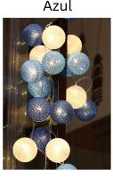 Guirnalda De Luces Faeiritas Con 10 LEDS Pelota De Algodón Decoración De Navidad Exterior Jardín Calle Regalo De Año Nuevo - details 19