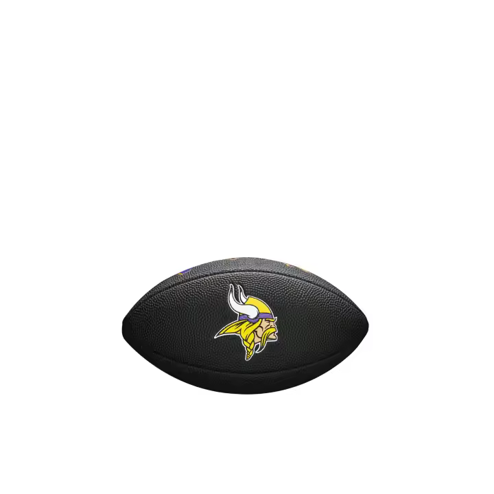Balón Fútbol Americano Wilson Mini NFL Team Soft Touch Minnesota Vikings - 1