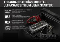 NOCO Boost GB150: Arrancador de Batería de Litio de 3000A UltraSafe – Antichispas y Protección contra Polaridad Inversa – Power Bank USB y Linterna LED – para Motores de Gasolina 9,0L y Diésel 7,0L - details 1