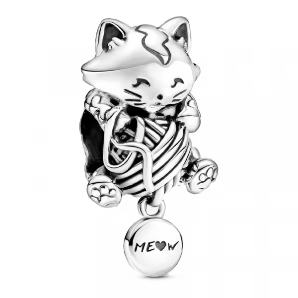 Pandora - Charm Gatito y Ovillo de Lana 799535C00 - 1