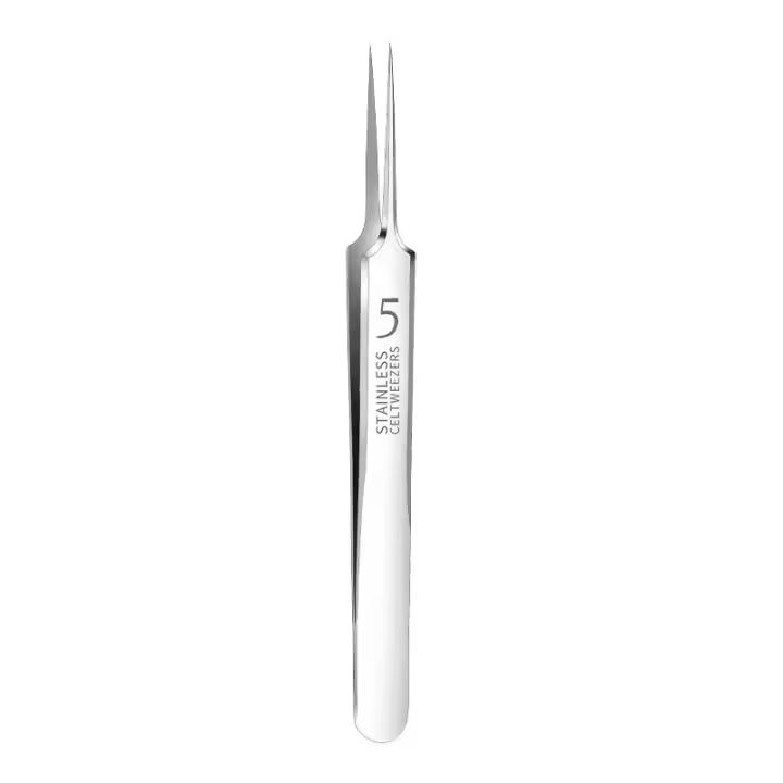 Aguja De Acero Inoxidable Ultra-Fina Número 5 Para Eliminar Quistes De Acné Y Puntos Negros Herramienta De Cuidado Facial Ultra Afilada Para Retirar Células De Acné - 1