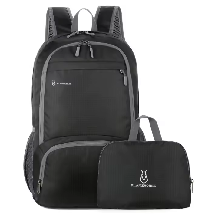Mochila Plegable Ligera Impermeable Para Hombres Y Mujeres Mochila De Viaje Al Aire Libre Para Senderismo Ciclismo Y Acampar - 1