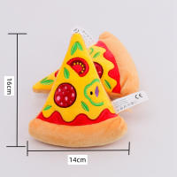 Juguete De Peluche Lindo Para Mascotas Simulación De Pizza Hamburguesa Helado Sonido Juguete Interactivo Para Perros Y Gatos - details 2