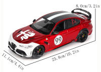 Modelo De Coche Clásico Bburago 1:18 Alfa Romeo Giulia GTAm #99 Aleación Lujo Juguete Colección Regalo Para Adultos Y Niños - details 1