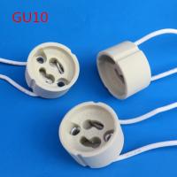 Conector De Tira LED GU10 Para Bombillas De Cerámica Halógena Soporte De Cable Base De Lámpara Conector De Alambre - details 2