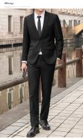 Traje De Novio Para Hombre Elegante Y Profesional Con Pantalones Color Sólido Moda Casual Talla Slim M-6XL Incluye Chaqueta Y Pantalones - details 16