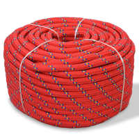 vidaXL Cuerda de barco polipropileno 8 mm 500 m cuerda Color Amarillo,  orange,  Negro y mas - details 6