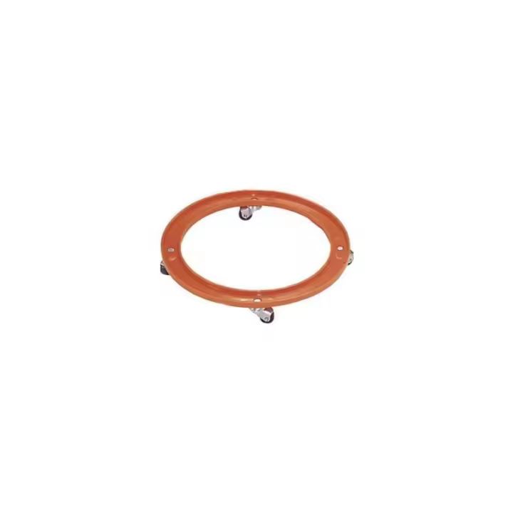 SOPORTE BOTELLA BUTANO PLASTICO CON RUEDAS METALICA 32MM - 1
