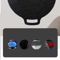 Sartén De Asado Redonda Aluminio No Adherente Para Barbacoa Y Frying Pánuelo De Sartén Para Grill Top Griddle Pan BBQ Al Aire Libre Placa De Barbacoa De Hierro Fundido - details 15