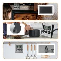 Termómetro Digital Inalámbrico TP700 Para Cocina Y Barbacoa Con Probing Para Horno Y Carne Timer De Temperatura Manualmente Ajustable Metal - details 5