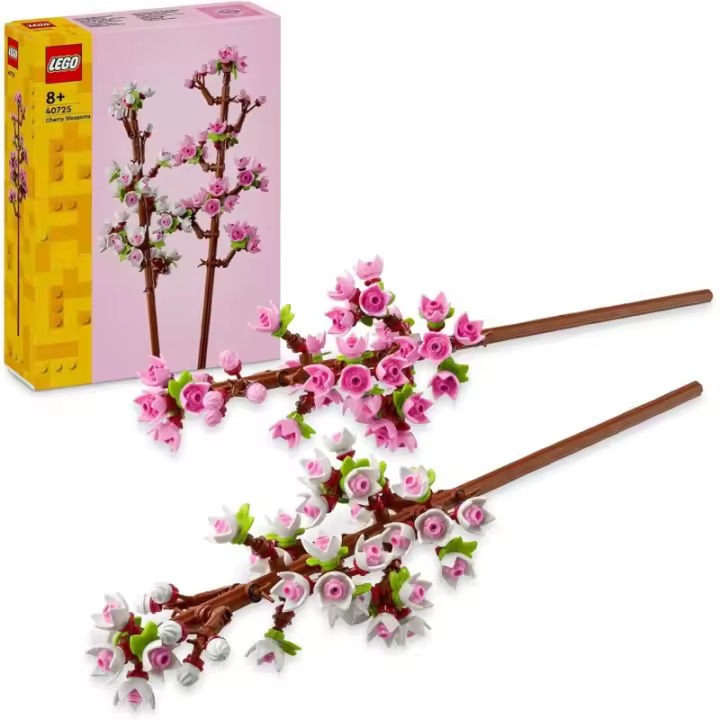 LEGO Creator Flores de Cerezo, Flores Artificiales de Decoración 40725 +8 años 24L40725 - 1