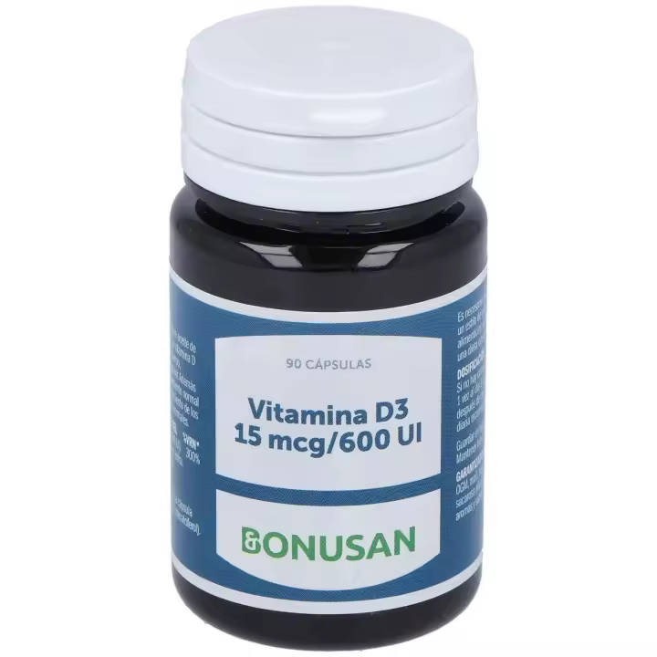 Bonusan Vitamina D3 15Mcg 90Caps - 1