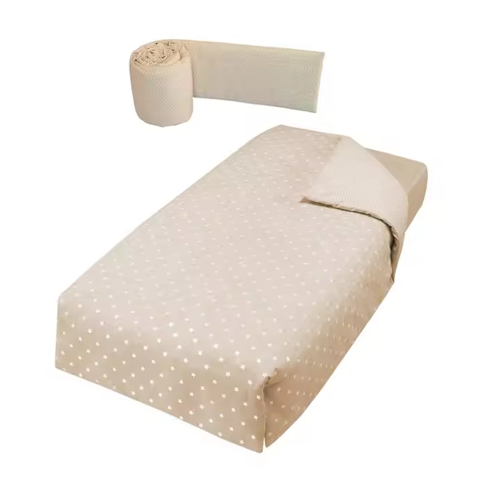 KIT NÓRDICO + PROTECTOR CUNA 140 X 70 TX-1732 CLAIRE de Micuna. Diseño resistente con materiales de alta calidad para el descanso y bienestar del bebé. - 1