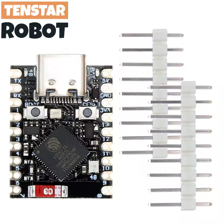 Placa De Desarrollo ESP32-S3 Supermini WiFi Bluetooth 5.0 Ultra Pequeña ESP32 S3 ESP32-S3FH4R2 Para IDE Micropython - 1