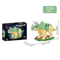 Bloques De Construcción Mini Dinosauros Jurásico Juguete Educativo Para Niños Modelo De Edificios En Miniatura Para Juego Creativo - details 13