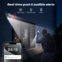 Cámara PTZ IP BESDER 15MP Wifi Ángulo Amplio De 180° Exterior Seguridad 9MP Protección Onvif RTSP O-Kam pro Vigilancia Automática - details 11