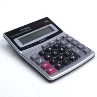 Calculadora De Escritorio Dual Solar Y Batería Con Pantalla Grande De 8 Dígitos Para Estudiantes Y Finanzas Suministros De Regreso a La Escuela Estilo General Propósito Material Plástico Colores Verdes Morados Rosa Blanco - details 4