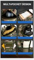 Bolsa De Viaje Táctica Para Hombres Bolsa De Escalada Y Senderismo Grande Deportes Al Aire Libre Bolsa Molle 90L Bolsa Rucksack - details 6