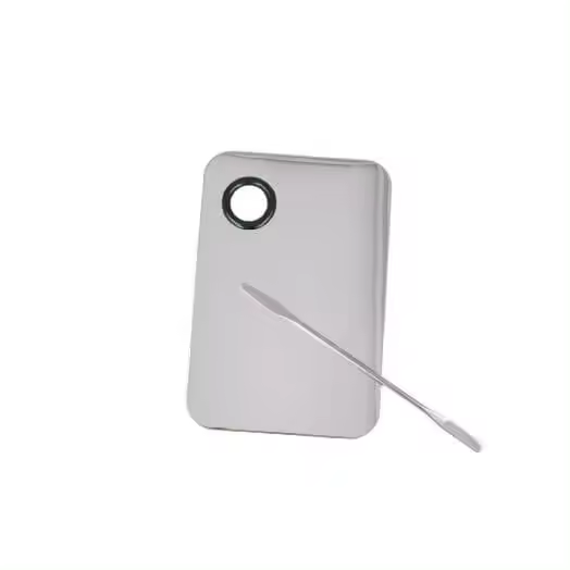PALETA DE MEZCLA METALICA PARA NAIL ART (marca: Pollie) - 1
