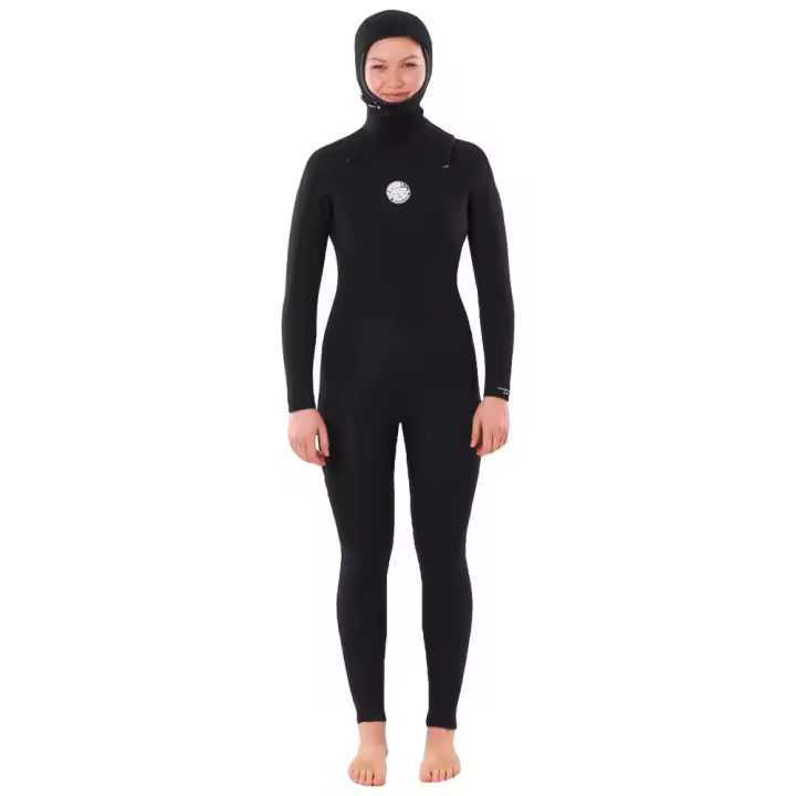 Rip Curl Traje De Neopreno Con Cremallera En El Pecho De Manga Larga Para Mujer Dawn Patrol 5/4 Mm - 1