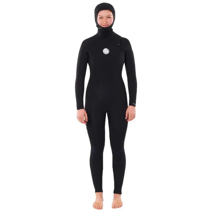 Rip Curl Traje De Neopreno Con Cremallera En El Pecho De Manga Larga Para Mujer Dawn Patrol 5/4 Mm - 1