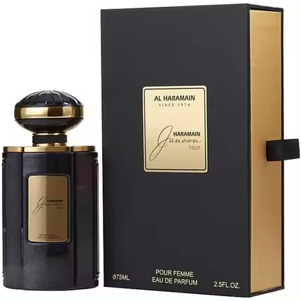 Al Haramain Junoon Noir Eau de Parfum Vaporizador 75ml para Mujer - 1