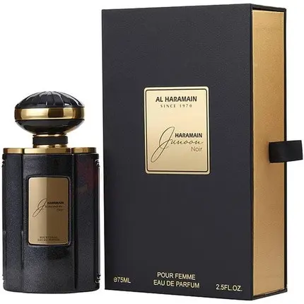 Al Haramain Junoon Noir Eau de Parfum Vaporizador 75ml para Mujer - 1